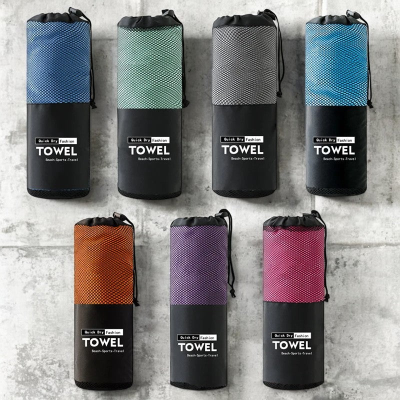 New microfiber towel sports quick-drying super absorbent camping towel super soft and lightweight gym swimming yoga beach towel