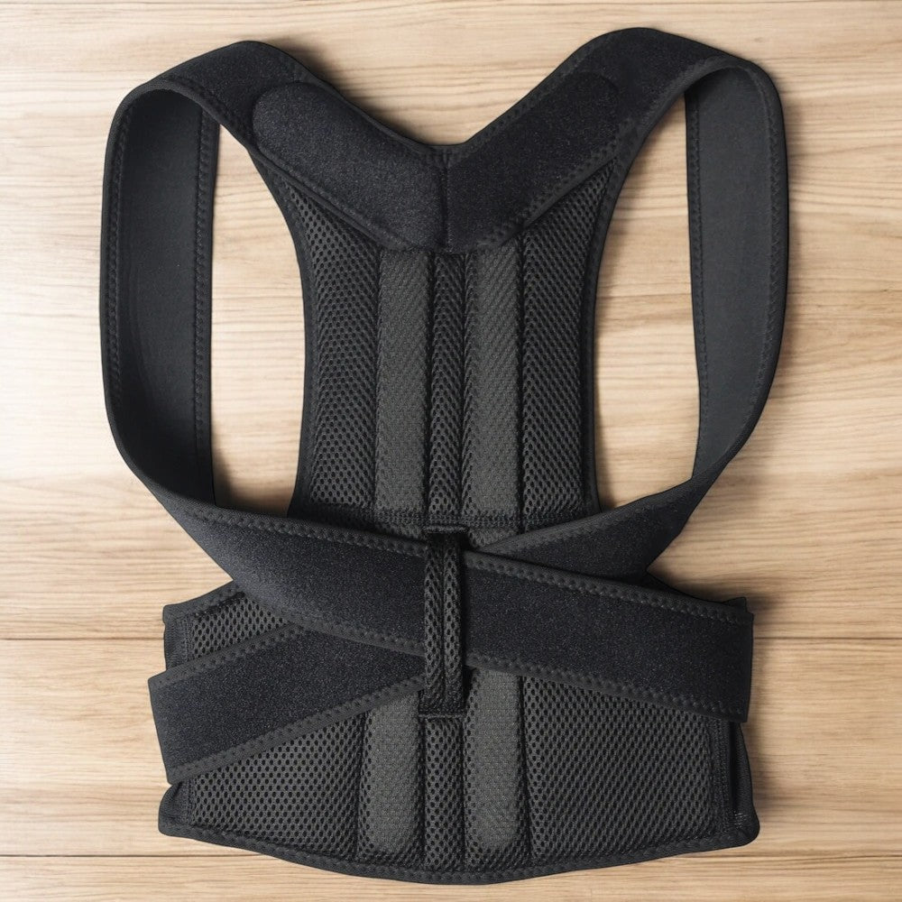 Upper Back Posture Corrector With Shoulders Brace Strap